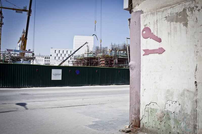 New developments for the 2022 World Cup will mean the razing of Doha’s  Msheirab neighbourhood, once the bustling commercial hub of Qatar’s capital. Natalie Naccache for The National / March 29, 2014