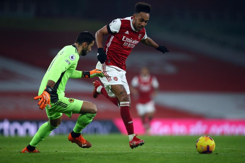 Pierre-Emerick Aubameyang, 5 – Just two goals in 10 Premier League games now for Aubameyang who started brightly as his early cut-back almost caused problems, but nodded a golden chance over late on and was ultimately isolated for most of the game. AFP