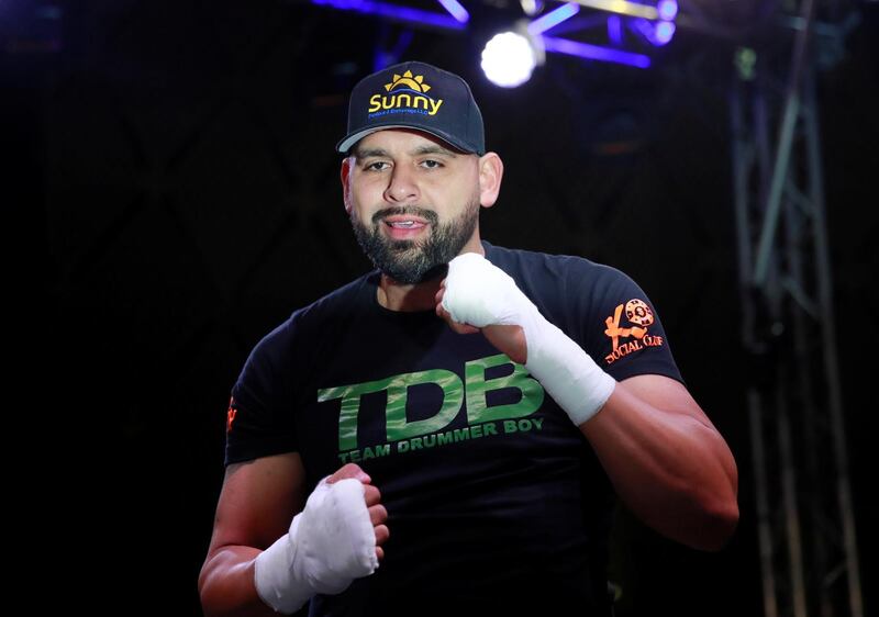 Eric Molina during the work out. Reuters