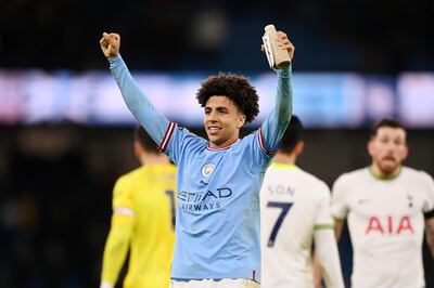 Rico Lewis is highly-rated by Manchester City. Getty