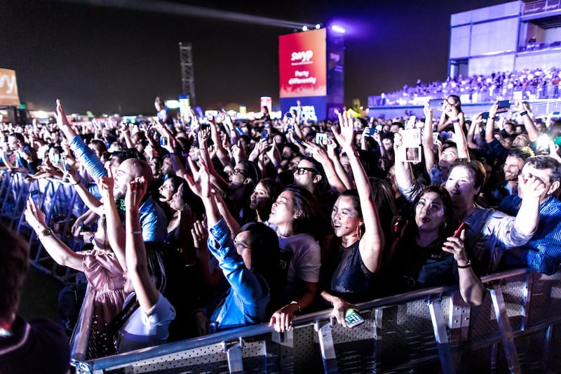 Fans packed out the Autism Rocks Arena in Dubai.