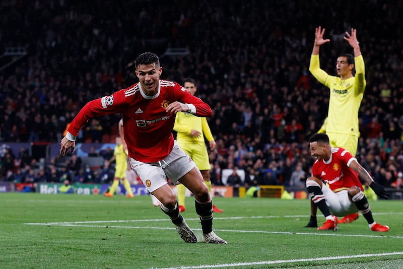GROUP F: September 29, 2021 - Manchester United 2 (Telles 60', Ronaldo 90'+5) Villarreal  1 (Alcacer (53'). Villarreal defender Pau Torres said: "We're annoyed. The game was basically over, we just needed to see it out and we didn't. We need to learn from this. We were impeccable before that ... being better than Man Utd at Old Trafford." Reuters