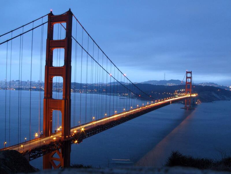 11. Golden Gate Bridge, San Francisco, California, USA. Andrew Gombert / EPA