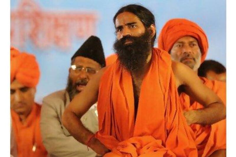 The spiritual leader Baba Ramdev was detained by Indian authorities yesterday after fasting against corruption for less than 24 hours. A reader defends hunger strikes as a political strategy that should be emulated. Raveendran / AFP