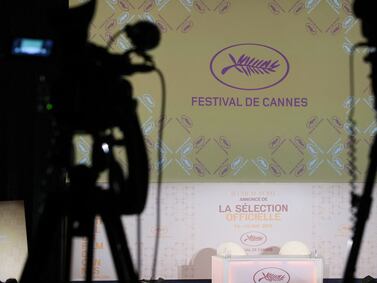The 77th Cannes Film Festival will take place from May 15-25 in France. AFP