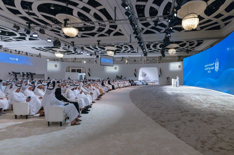 The two-day government meeting includes more than 500 senior officials. Photo: UAE Government Media Office