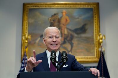 President Joe Biden said the current US Supreme court is 'not a normal court'. AP