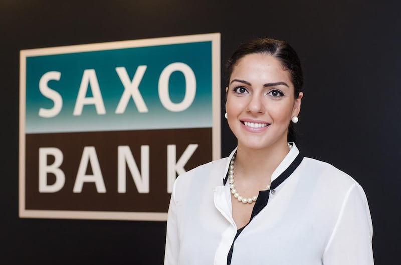Saana Azzam says there is an increase in female participation and it is a matter of educating them and presenting opportunities to learn about trading. Courtesy Saxo Bank