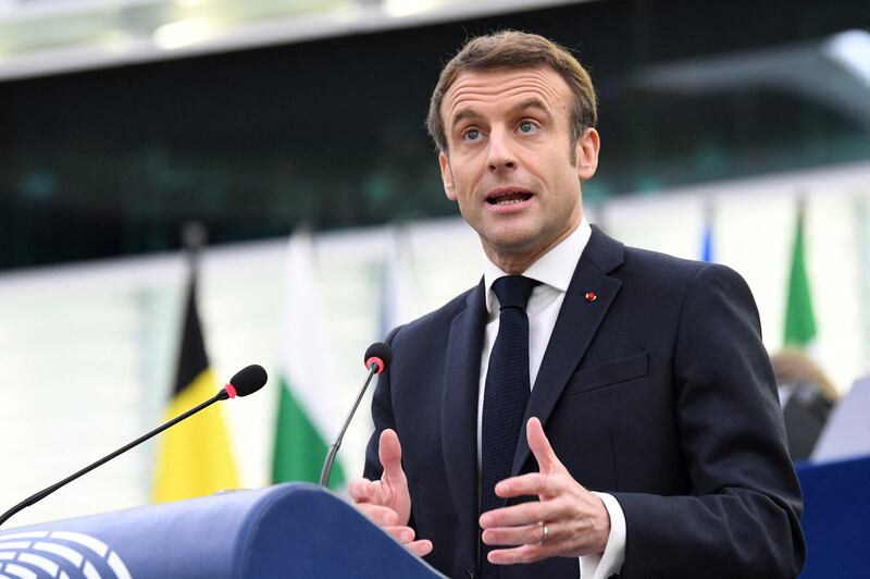 French President Emmanuel Macron has over the last few years maintained that Europe must keep channels with Russia open. Reuters
