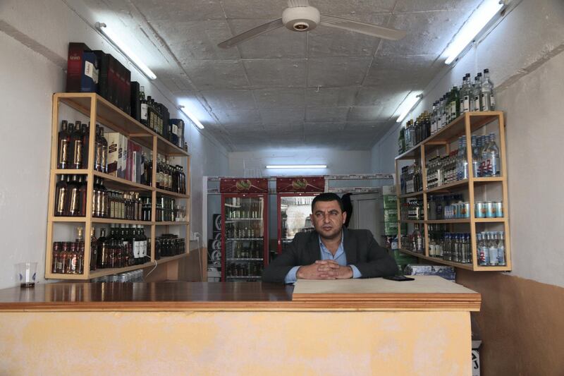 A recently reopened liquor store in Mosul. March 6 2018. Florian Neuhof for The National