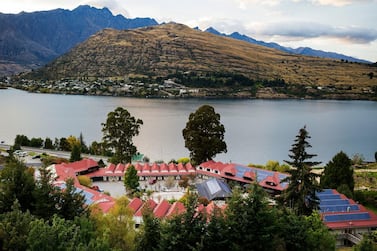 Sherwood Queenstown overlooks Lake Wakatipu in New Zealand. Courtesy Expedia