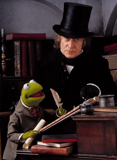 As Ebenezer Scrooge in A Muppet Christmas Carol. Photo: Walt Disney Pictures