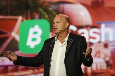 Mike Novogratz, chief executive of Galaxy Investment Partners, believes that two thirds of crypto hedge funds will fail because of the current market downtown. Photo: Getty / AFP
