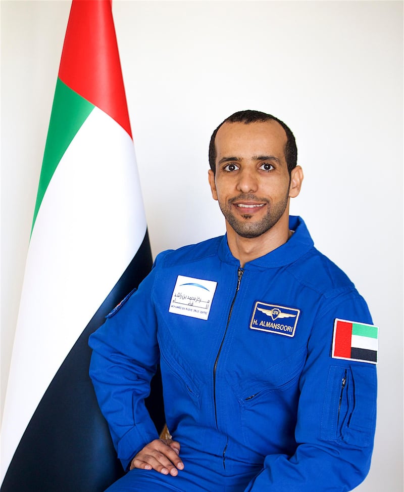 Hazza Al Mansouri, 34, has been chosen as the first Emirati astronaut to go to space. Courtesy Mohammed bin Rashid Space Centre