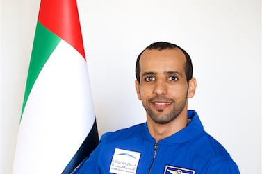 Hazza Al Mansouri, 34, has been chosen as the first Emirati astronaut to go to space. Courtesy Mohammed bin Rashid Space Centre