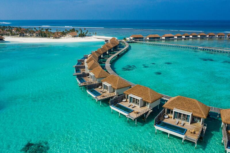 Flydubai will operate four flights per week from Dubai to the Maldives from October 27. Courtesy Radisson Blu Resort Maldives