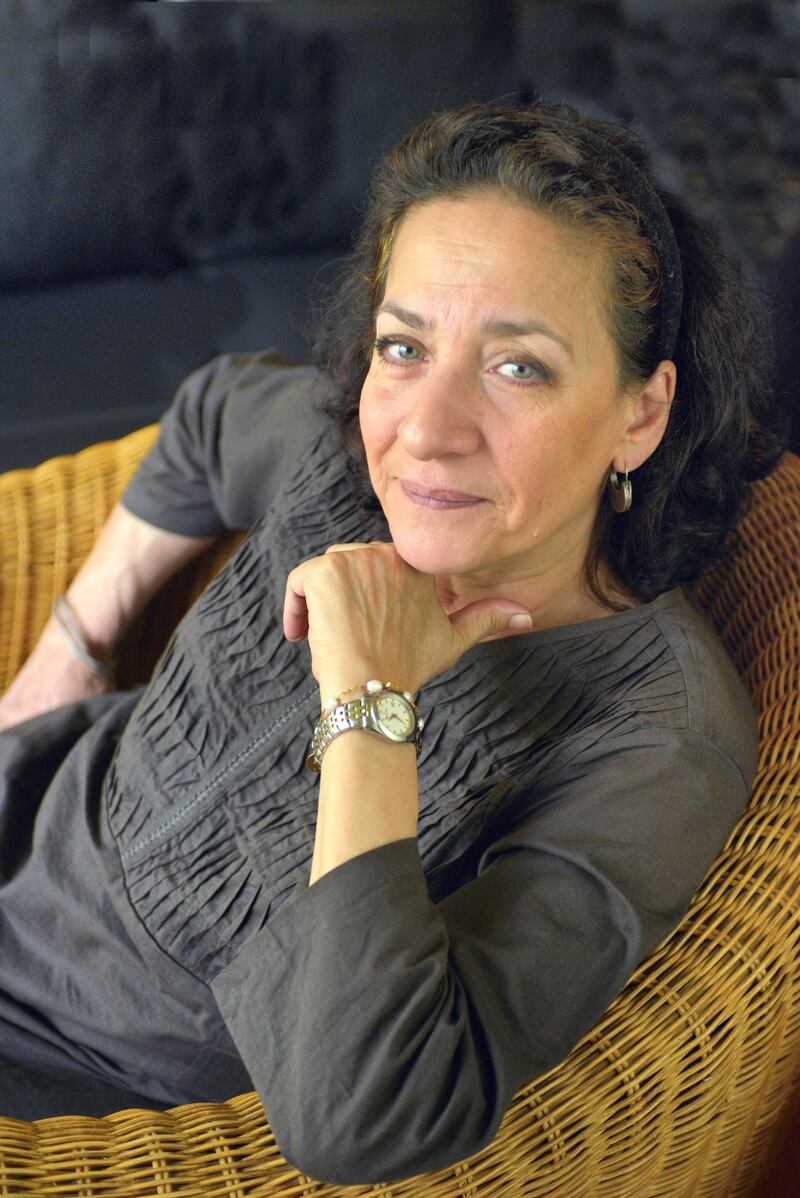 PARIS, FRANCE - SEPTEMBER 12. Lebanese writer Hoda Barakat poses during portrait session held on September 12, 2012 in Paris, France. (Photo by Ulf Andersen/Getty Images)