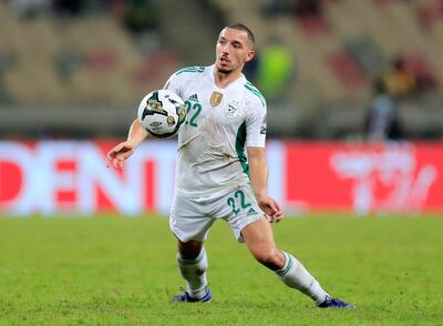 Ismael Bennacer has won 46 caps for Algeria, scoring two goals. Reuters