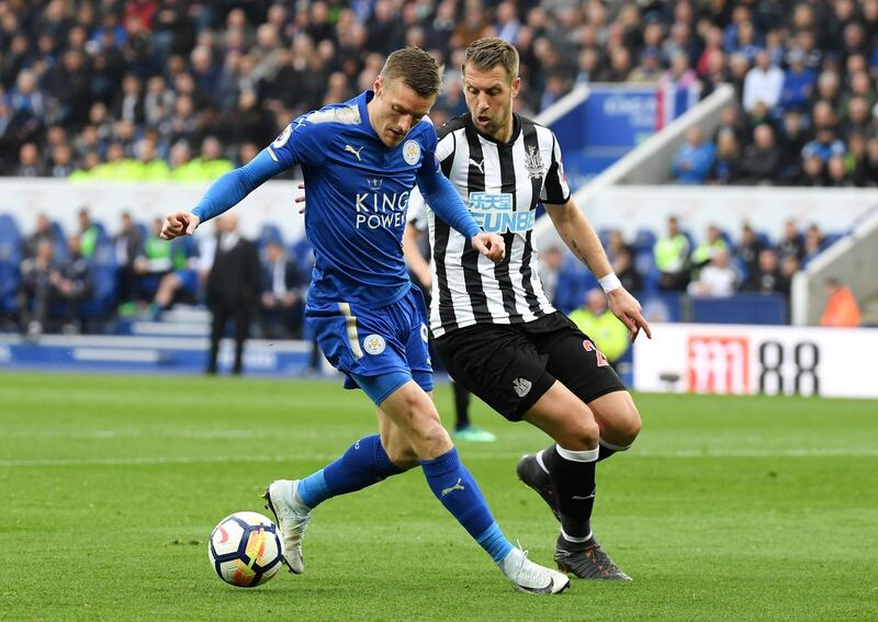 Centre-back: Florian Lejeune (Newcastle) – One of the unsung heroes of Newcastle’s run of three straight victories as they have reached 38 points to mean they will stay up. Ross Kinnaird / Getty Images