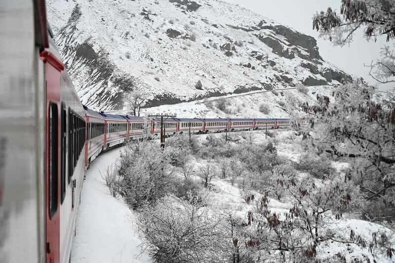 The train was designed for the sheer joy of travelling through spectacular but hard-to-access provinces such as Kayseri, Sivas, Erzincan and Erzurum.