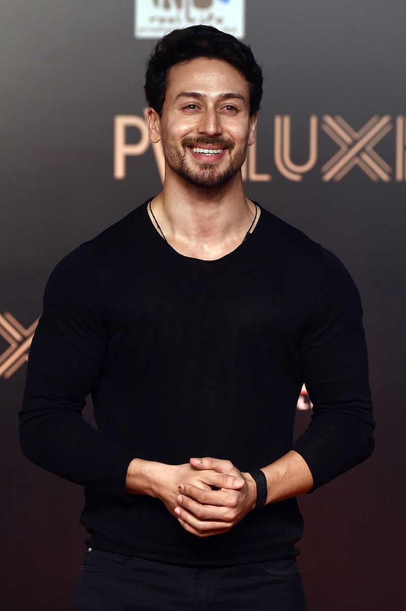 Bollywood actor Tiger Shroff attends the premiere of Hindi film 'Bharat' in Mumbai on June 4, 2019. AFP