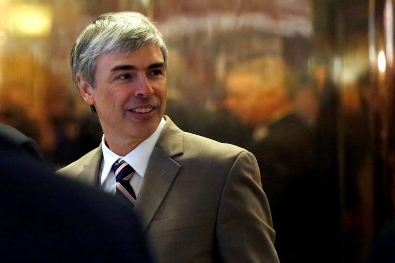 Larry Page, chief executive and co-founder of Alphabet, with a net worth of $111 billion, is sixth on the list. Reuters