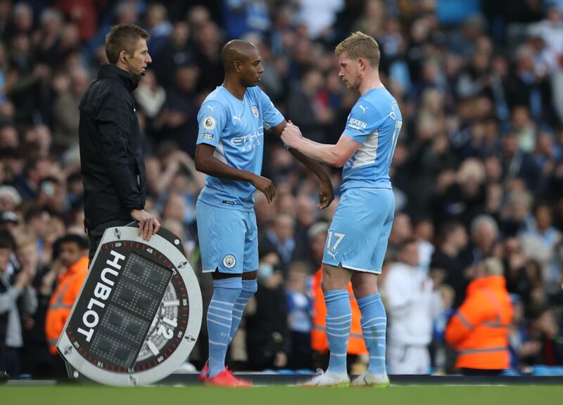 Fernandinho (De Bruyne, 84)  N/A – On for the second goalscorer to see out the remainder of the game. Reuters