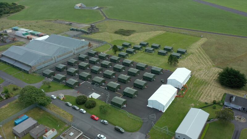Gormanston, an Irish Army camp near Dublin that will house refugees. Department of the Taoiseach
