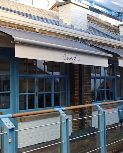 After the England's third lockdown cancelled the restaurant's big opening, Imad’s Syrian Kitchen in central London will finally open its door to the public in mid-May once restrictions have eased. Courtesy Imad Al Arnab