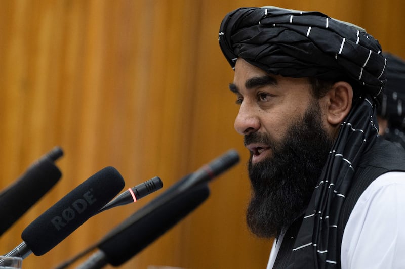 Taliban spokesman Zabiullah Mujahid said the air strikes in Khost and Paktika provinces hit civilian homes. AFP