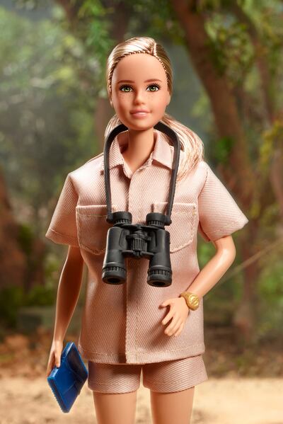 The Jane Goodall Barbie doll. Photo: Mattel 