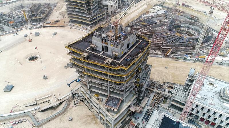 Aerial photography. Courtsey: Dubai Expo 2020