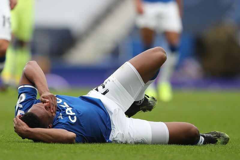 Yerry Mina – 6. For a player built like a heavyweight boxer, went down as if he had been clubbed by Anthony Joshua when brushed by Wilson. Solid game at centre-half but the Colombian loses a point for the theatrics. AFP