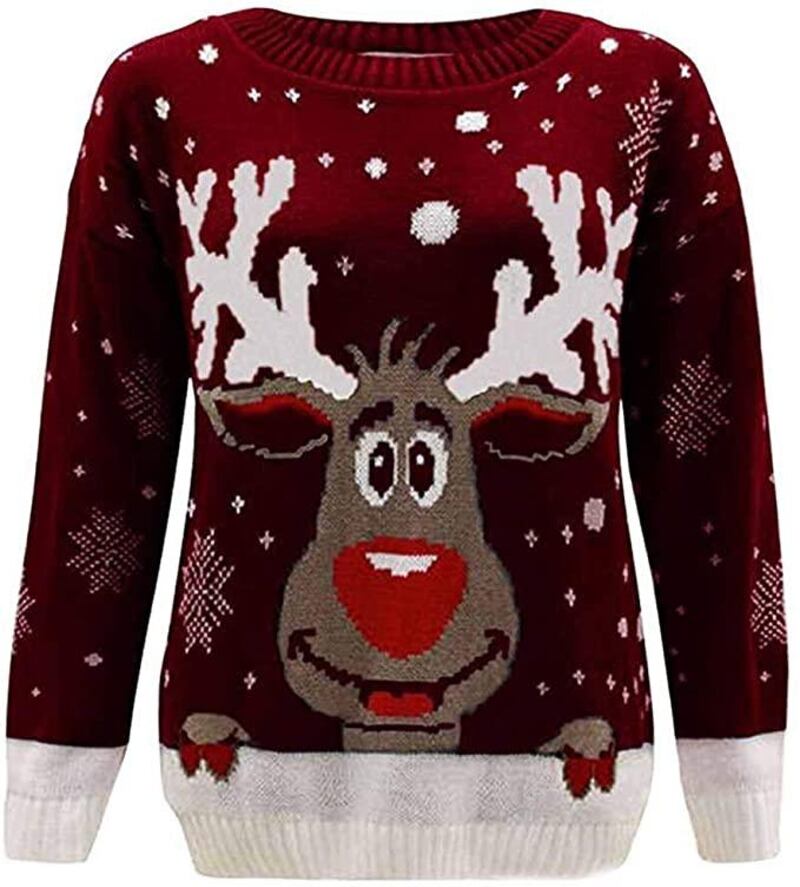 Reindeer sweatshirt, Dh55, Fashion Outlet Store at amazon.com