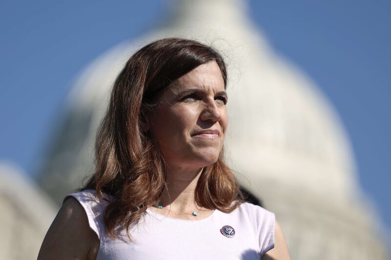 Nancy Mace, a Republican representative from South Carolina, faces a tough primary challenge after criticising former president Donald Trump for the January 6 insurrection. Getty Images / AFP