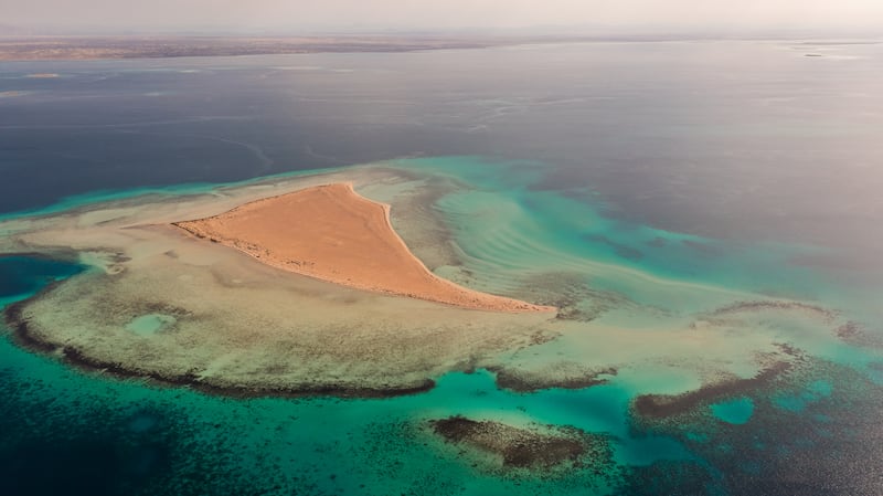 It comprises 90 islands, 22 of which are being developed for tourists. Photo: Red Sea Global