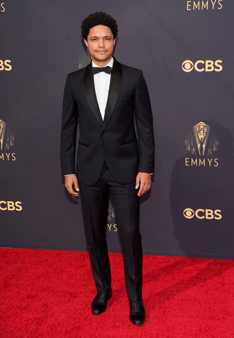 Trevor Noah in Versace. AP