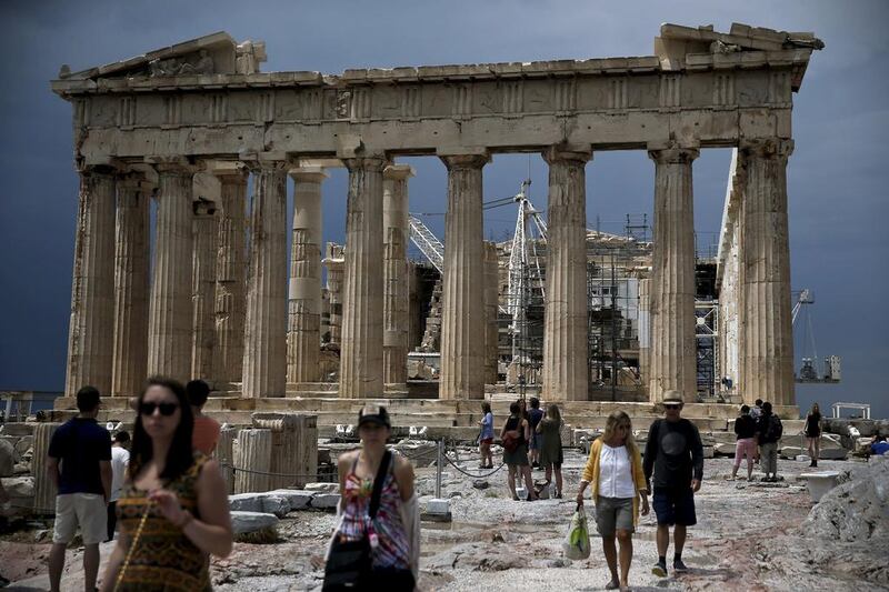 17. Acropolis in Athens, Greece. Alkis Konstantinidis / Reuters