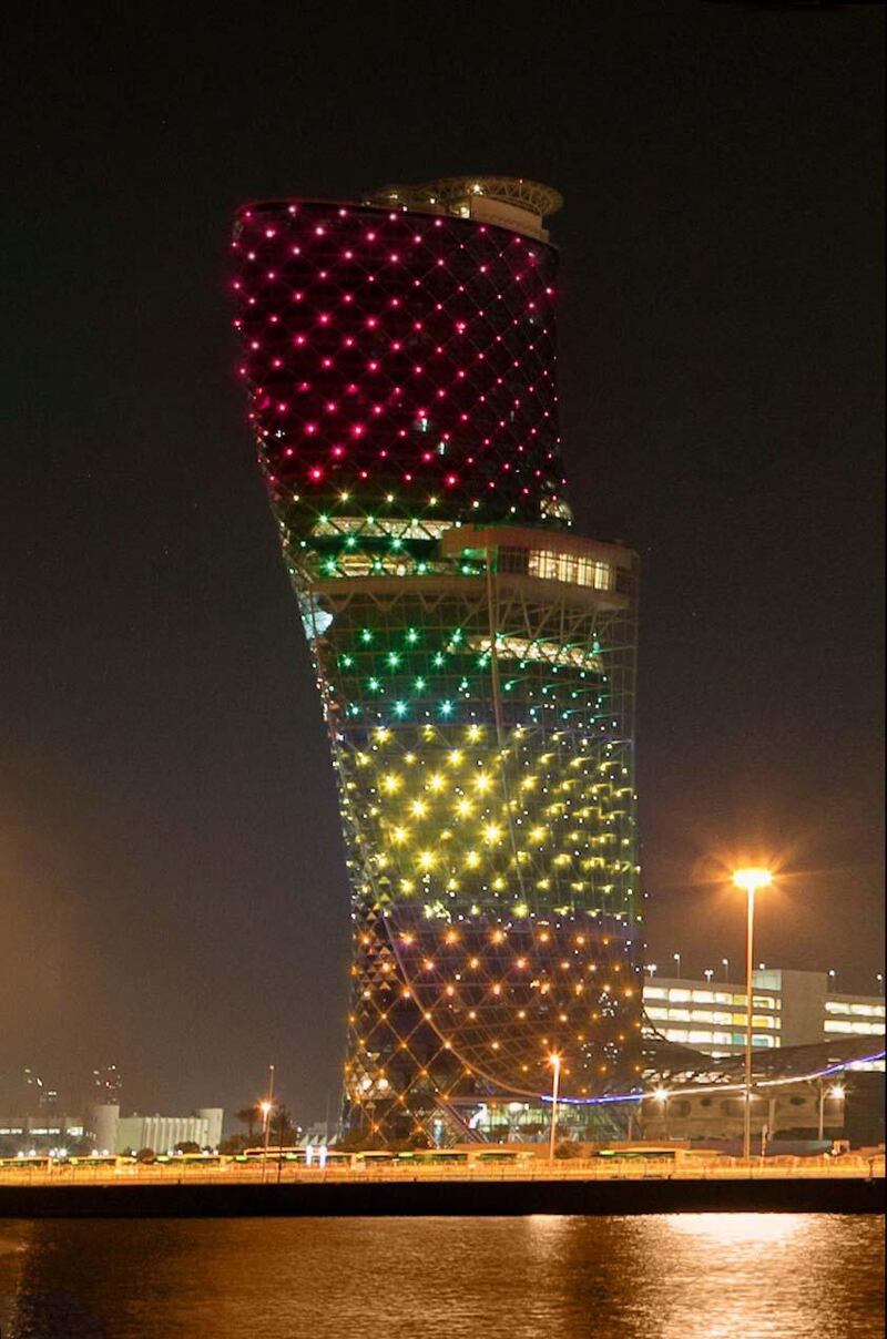 Abu Dhabi's Capital Gate.