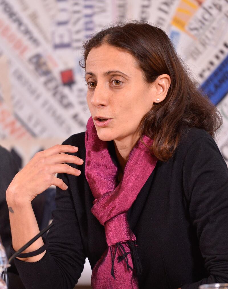 The Director IAI, Nathalie Tocci, during discussion Why Think Tanks Matter on January 30, 2018 in  Rome, Italy (Photo by Silvia Lore/NurPhoto via Getty Images)