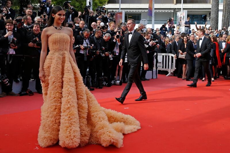 Sara Sampaio attends the screening of 'Once Upon A Time In Hollywood' during the Cannes Film Festival on May 21, 2019. Reuters