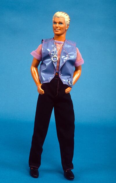 Earring Magic Ken came into being in 1993. Getty Images