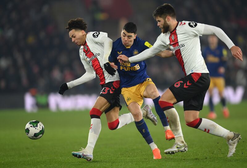 Samuel Edozie (On for Orsic 57’) 7: Caused Newcastle, and Trippier in particular, problems after coming on. Getty