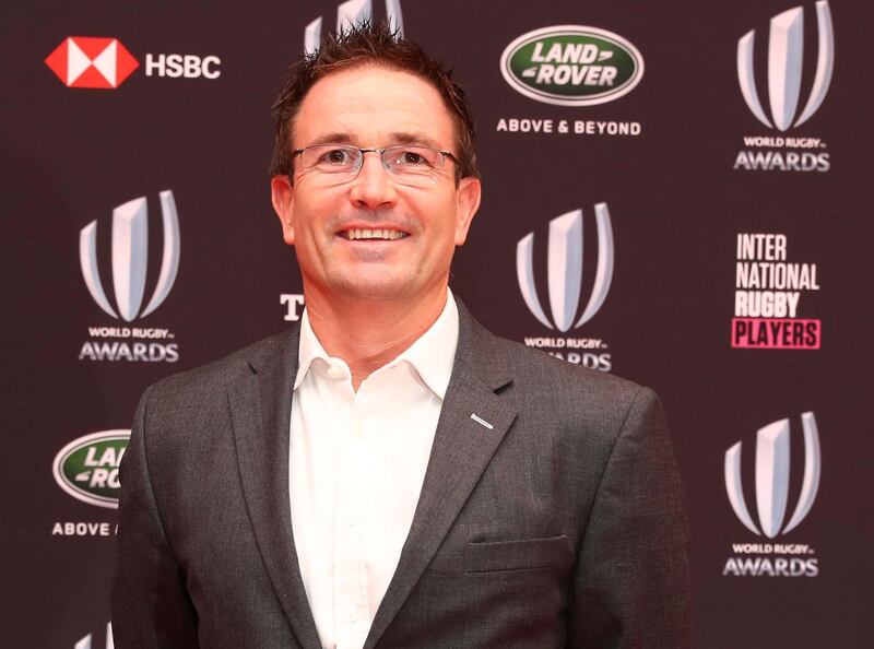 TOKYO, JAPAN - NOVEMBER 03: Mike Friday, Head Coach of USA Sevens during the World Rugby Awards on November 03, 2019 in Tokyo, Japan. (Photo by Matt Roberts - World Rugby/World Rugby via Getty Images)
