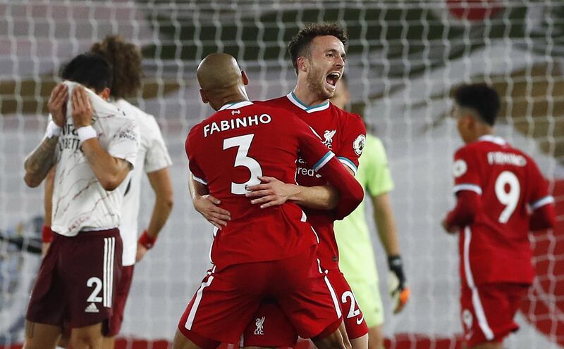 Diogo Jota (Mane, 79’). N/A - Came on for his Liverpool debut and quickly found himself in the thick of the action. He should have done better than to hit the side-netting when clean through on goal, but he sealed the points with a super strike from the edge of the box. EPA