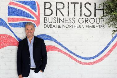John Martin St. Valery, chairman of the British Business Group in Dubai, said the law change has attracted a flurry of interest from UK businesses keen to set up in the UAE. Chris Whiteoak / The National
