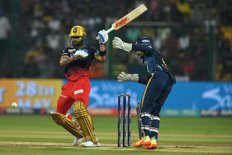 RCB's Virat Kohli became the third IPL player to score centuries in successive matches. AFP