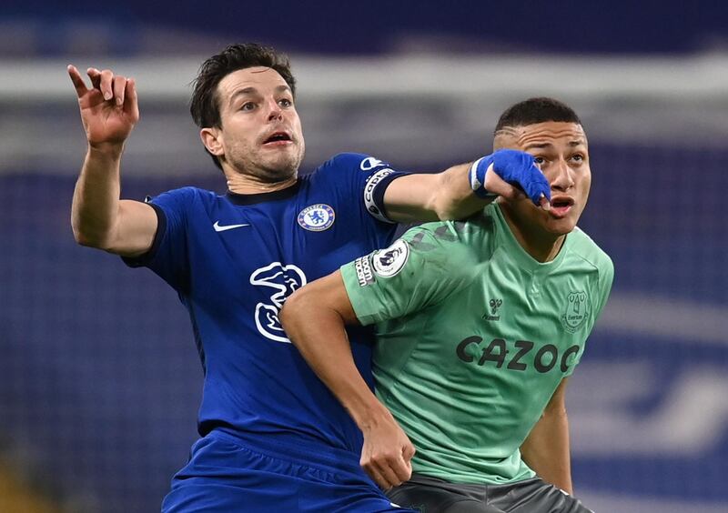 Cesar Azpilicueta, 7 – Everton were so busy trying to mark Chelsea’s midfielders that they left space for Azpilicueta to utilise and drive play forward with the ball. Organised everyone around him. Reuters