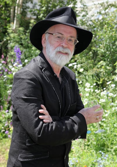 LONDON, ENGLAND - MAY 23:  Terry Pratchett during Chelsea Flower Show Press and VIP Day on May 23, 2011 in London, England.  (Photo by Chris Jackson - WPA Pool/Getty Images)