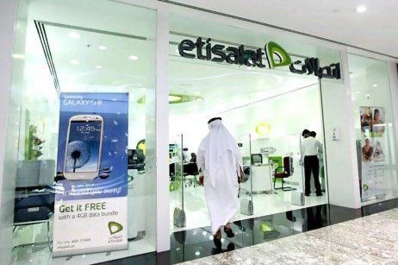 Etisalat's 4G service when tested was patchy. Jumana El Heloueh / Reuters